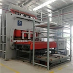 Máquina de prensado en caliente para revestimiento